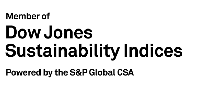 Black DJSI logo